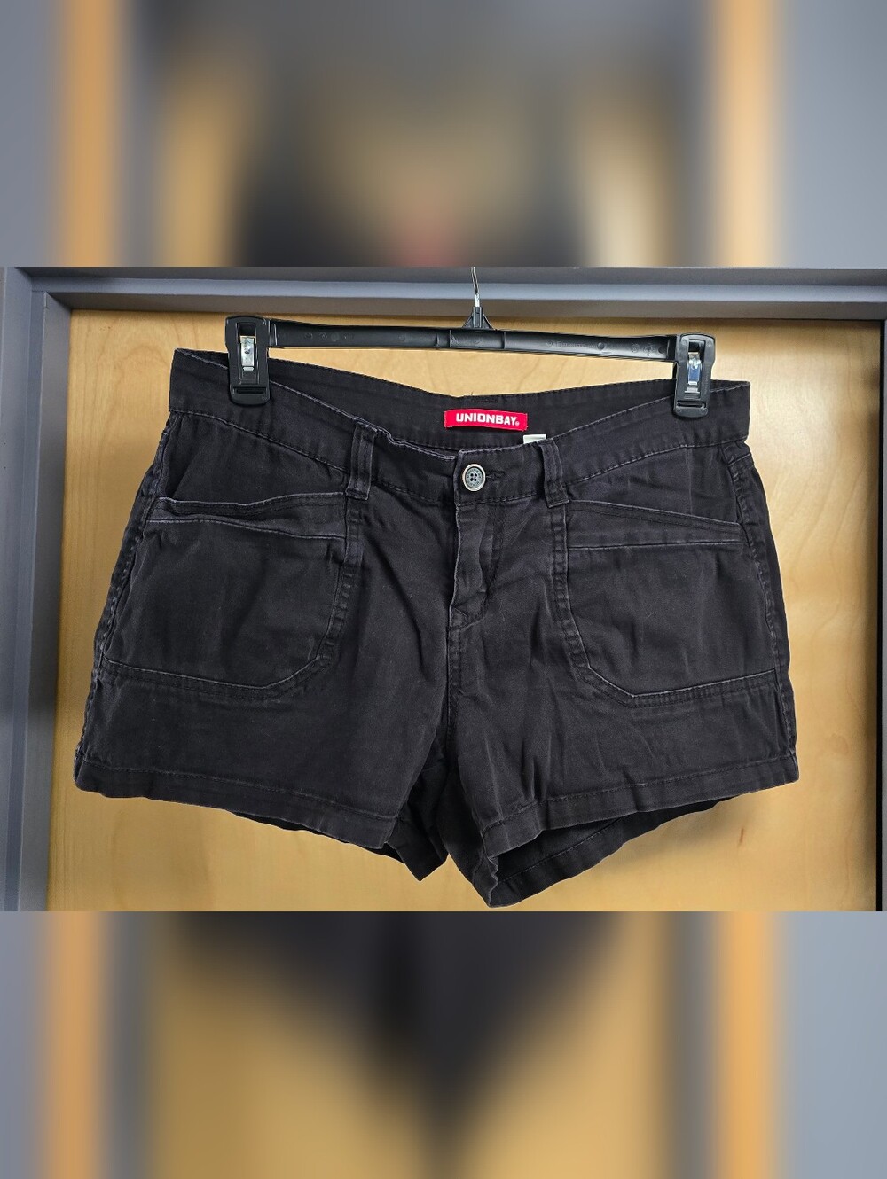2 Pairs Unionbay Women's Shorts - Black And Tan
